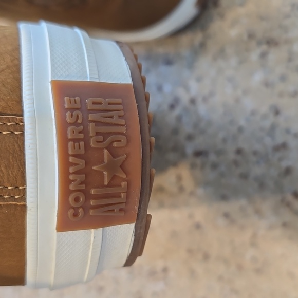 Converse Chuck Taylor All Star Waterproof High Top Boot Sneakers Brown Men 13 - Picture 9 of 9